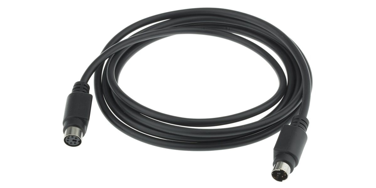 Product image for 6 way plug to socket lead,2m