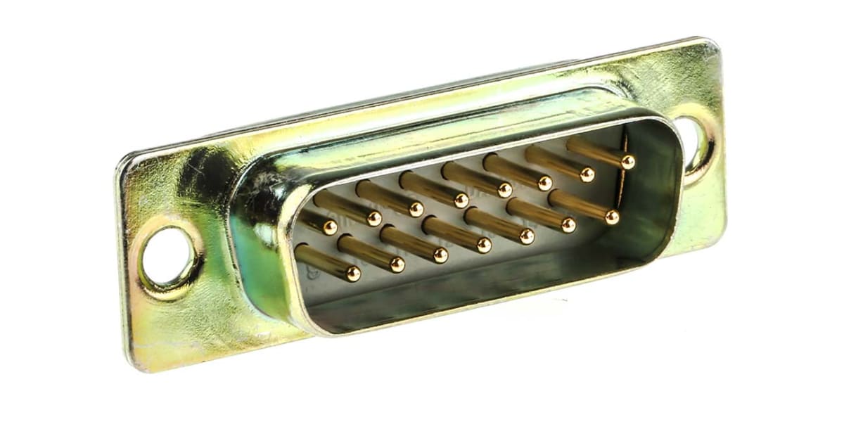 Product image for 15 way standard solder D plug