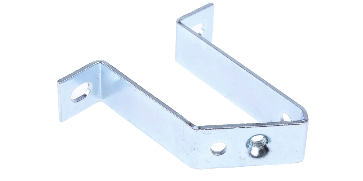 Product image for Angled DIN rail bracket,82mm height