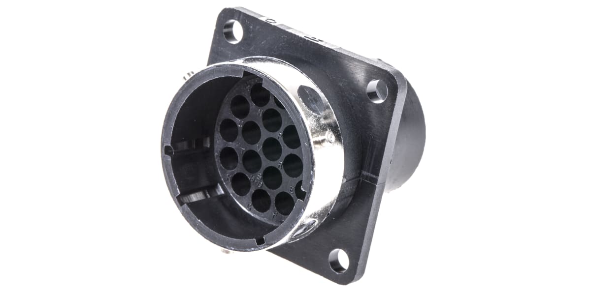 Product image for QM 19 WAY CHASSIS MOUNT PLUG SHELL