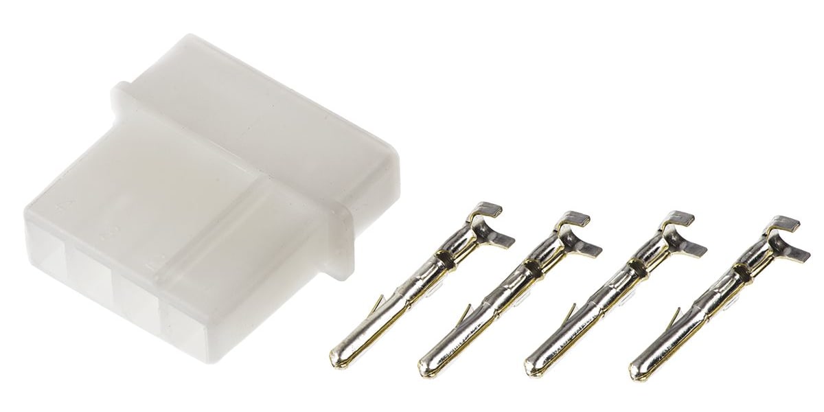 Product image for 4 way,15amp Mate-N-lock cable plug