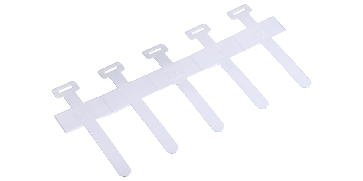 Product image for Aluminium self adhesive clip, 13mm dia