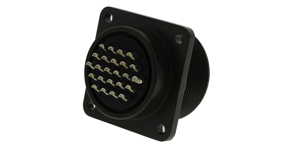 Product image for Amphenol MS Series 24 way chassis socket