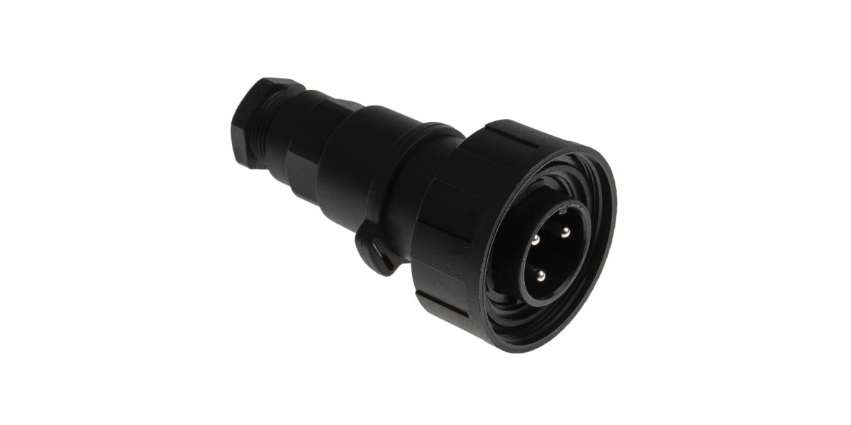 Product image for IP68 3 way cable plug,10A