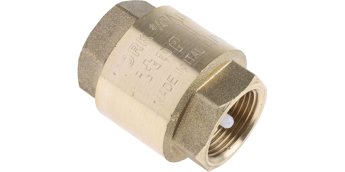 Product image for Spring loaded non return valve,3/4in BSP