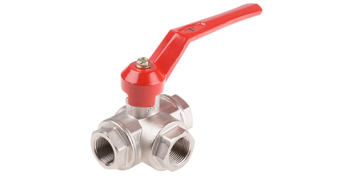 Product image for Tport ball valve,3/4in BSP female thread