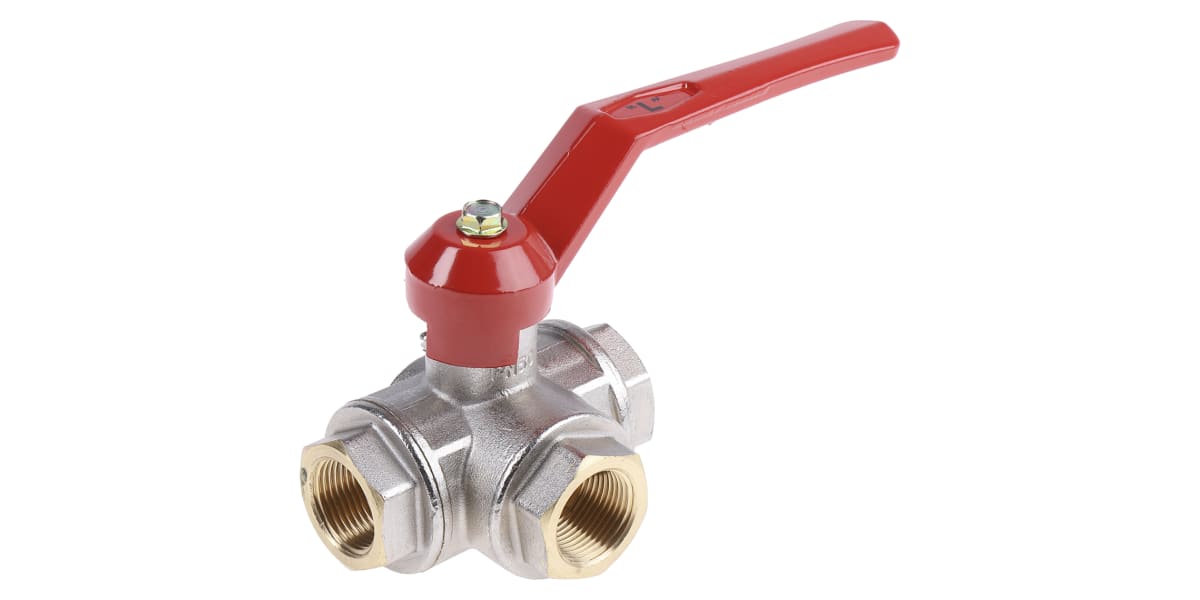 Product image for Lport ball valve,3/4in BSP female thread