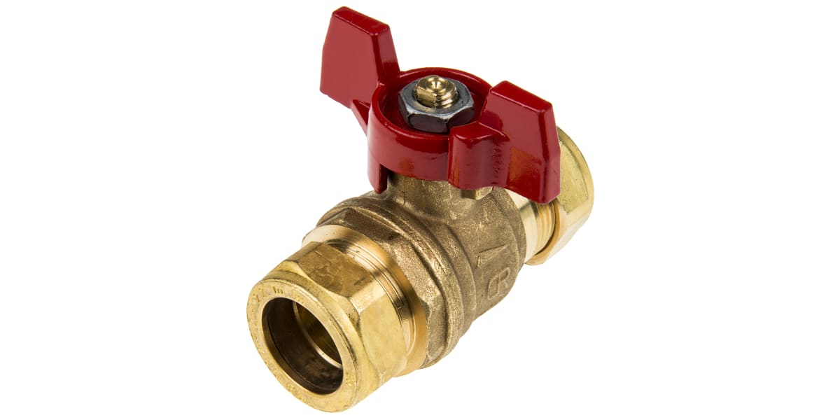 Product image for Fullway tee handle ball valve,22mm