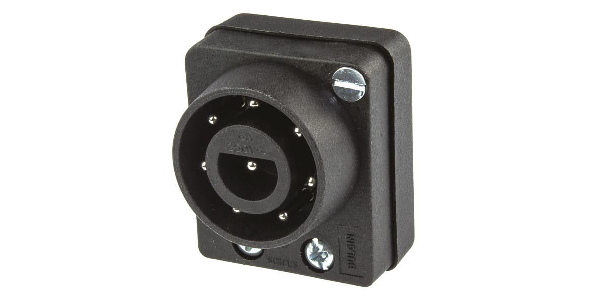 Product image for 8 way polarised cable plug,6A 250Vac