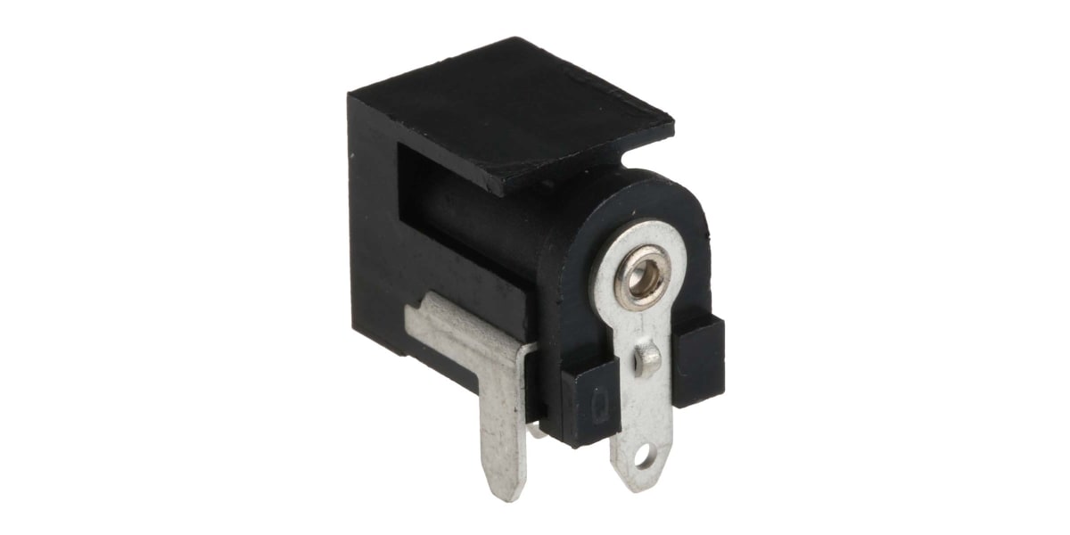 Product image for PCB mount power socket,2.1mm 2.5A 250V