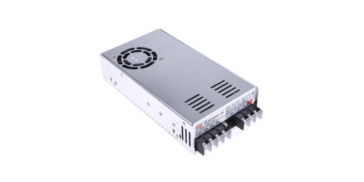 Product image for DC-DC converter, 19-72Vin, 24Vdc 21A