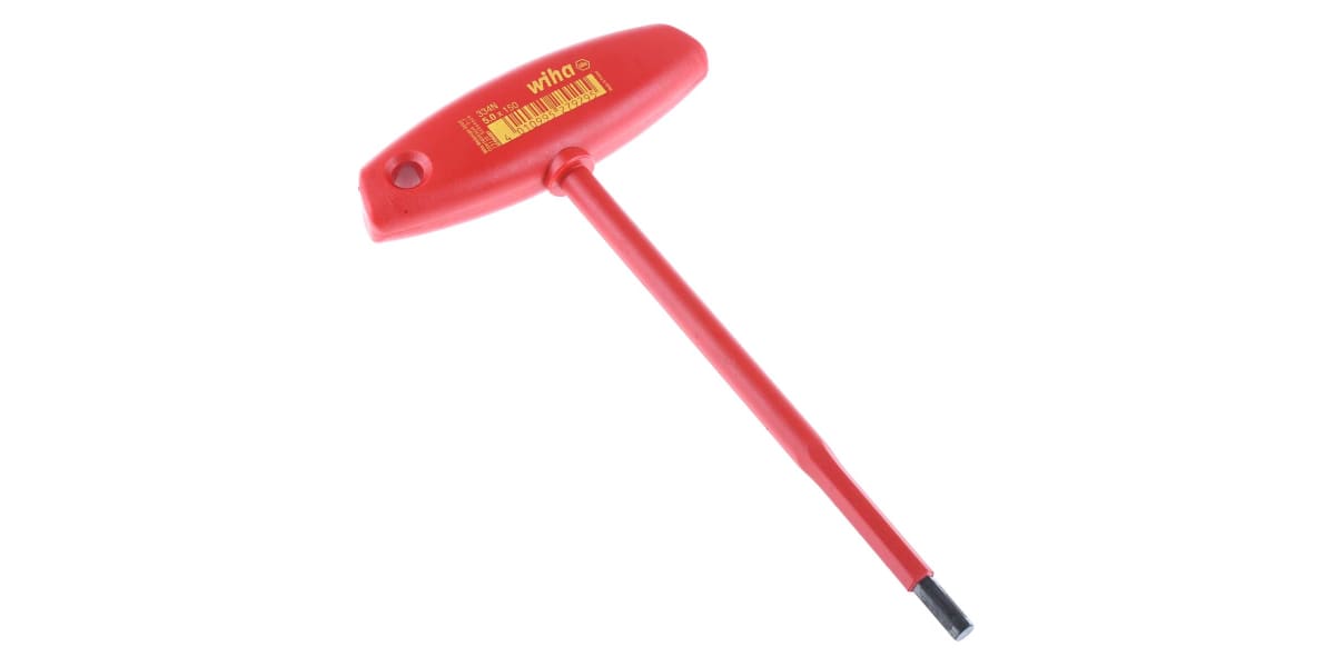 Product image for VDE T-Handle hex driver SW 5