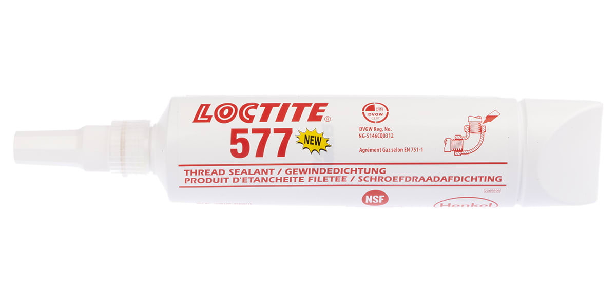 Loctite 577 Thread Sealing, Official UK Loctite Distributor