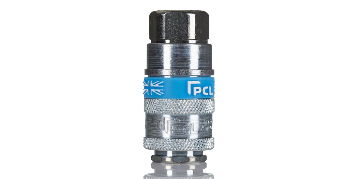 Product image for COUPLING 1/4BSP FEMALE THREAD, PCL TYPE