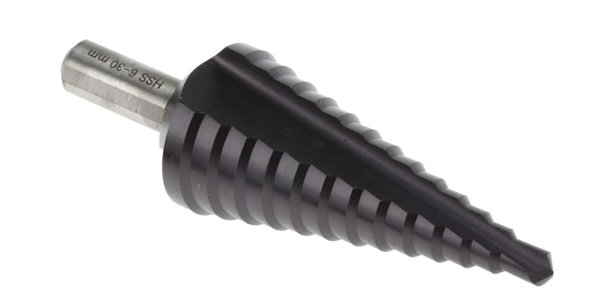 Product image for STEP DRILL HSS TIALN 6-30