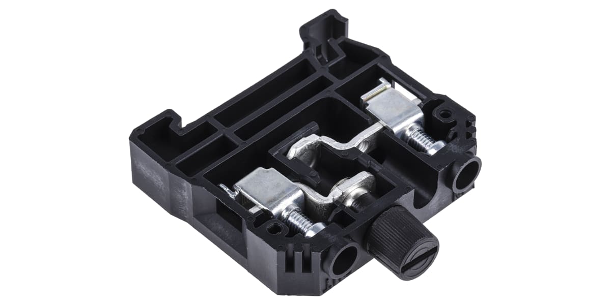 Product image for Screwcap fused terminal for 5x20mm black