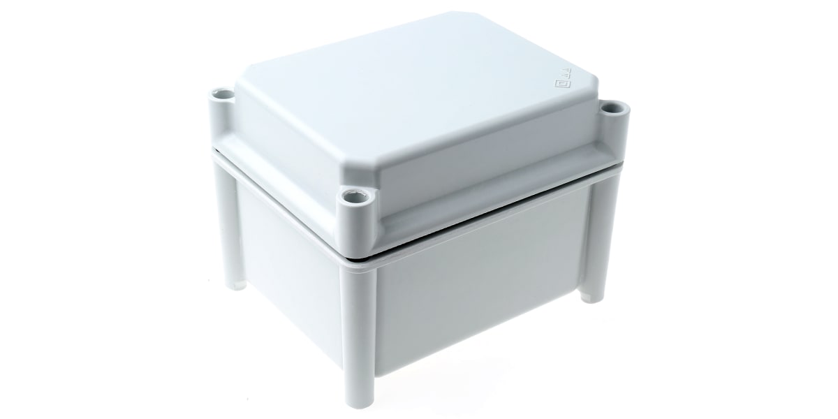 Product image for IP67 enclosure w/opaquelid,185x150x130mm