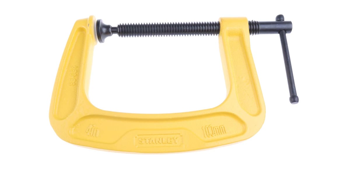 Product image for Stanley Max Steel G Clamp 100mm