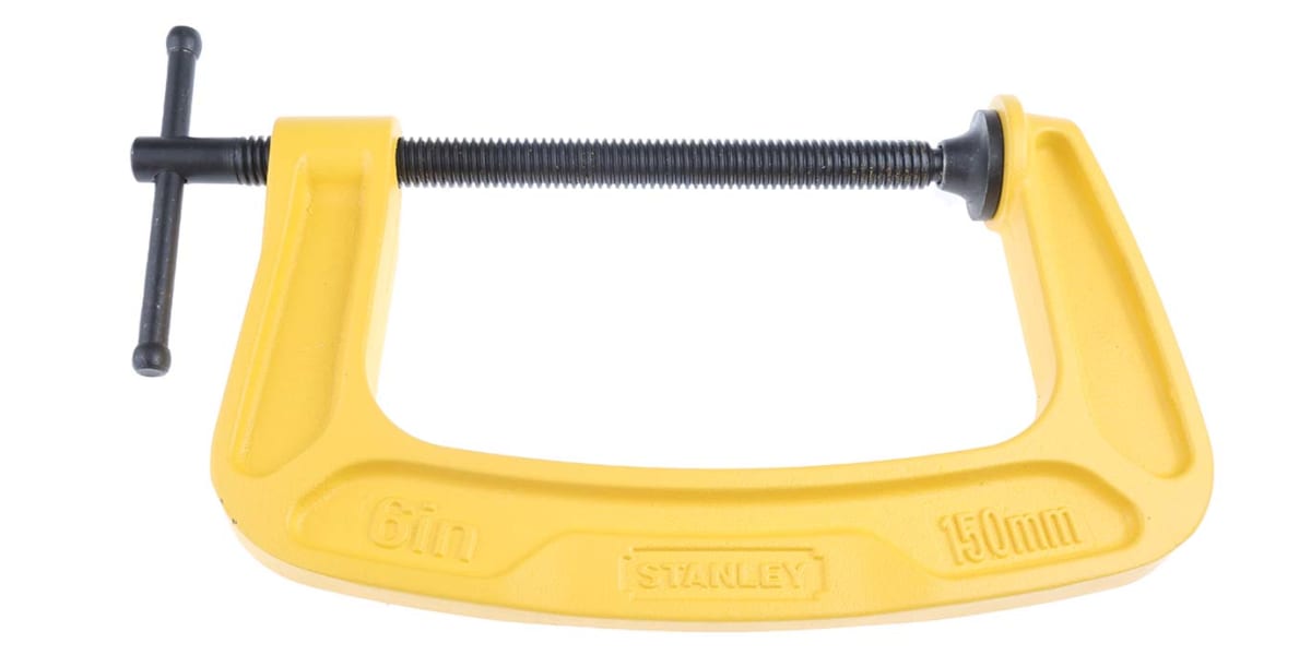 Product image for Stanley Max Steel G Clamp 150mm