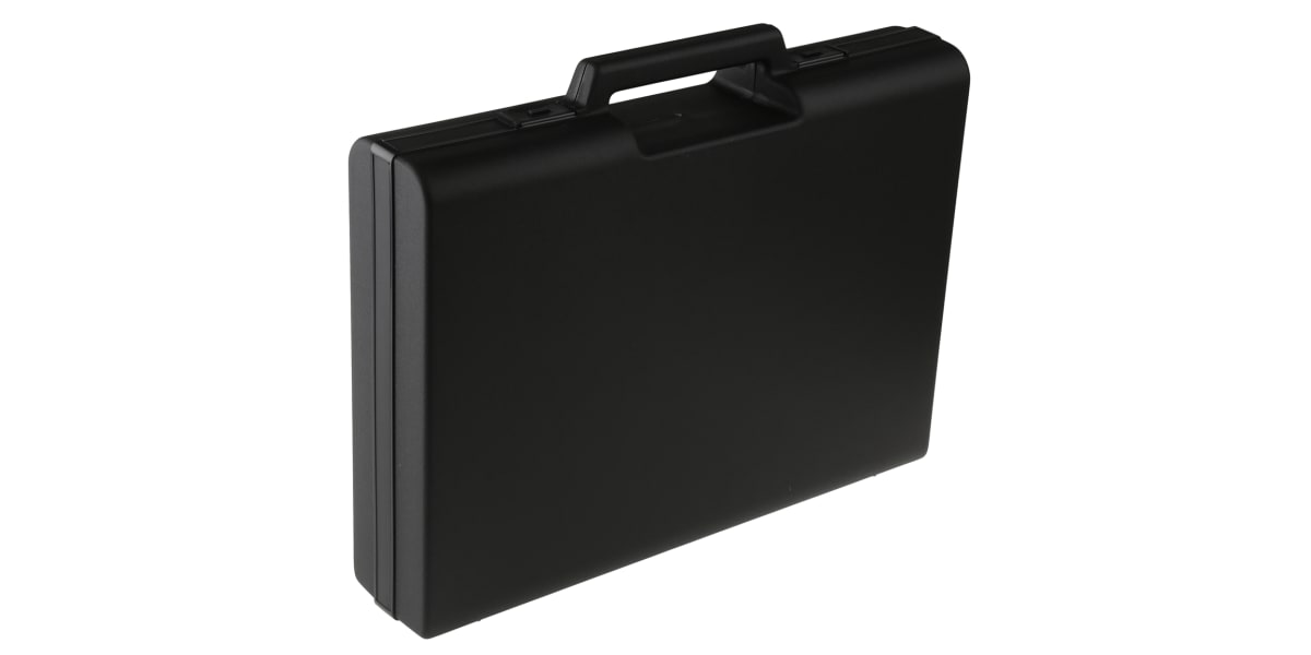 Product image for Black storage case w/handle,375x270x75mm