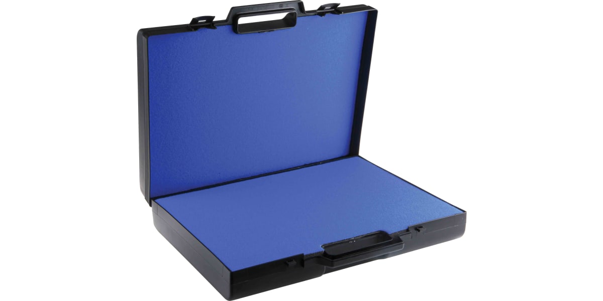 Product image for Black storage case w/hanlde,435x308x90mm