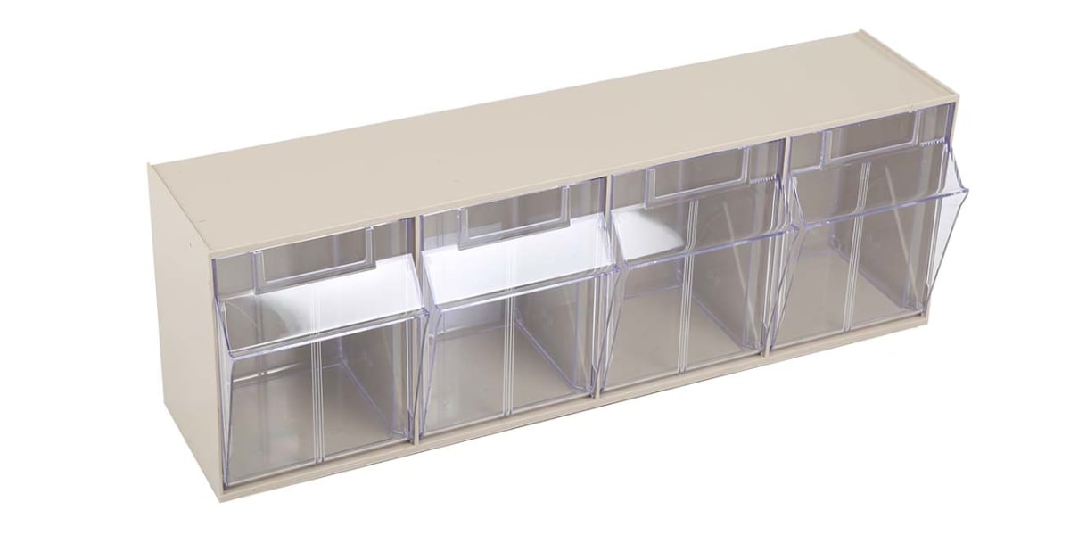 Product image for Tilt storage unit,4 drawer