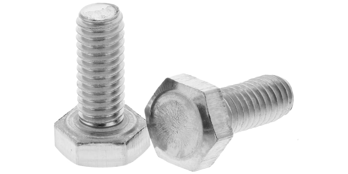 Product image for A2 s/steel hex head set screw,M4x10mm