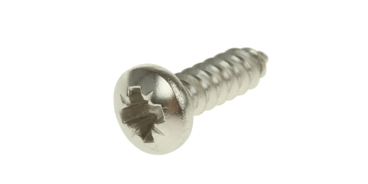 Product image for Cross self tapping screw,No.6x12.7mm