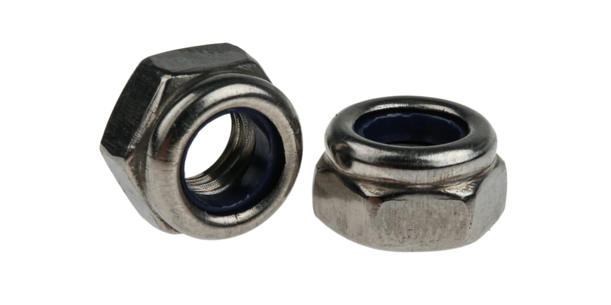 Product image for A2 stainless steel self locking nut,M8