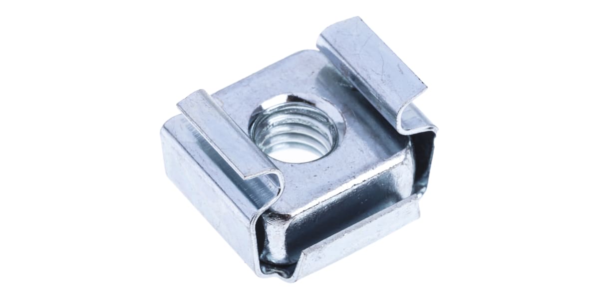 Product image for ZnPt steel narrow type caged nut,M5