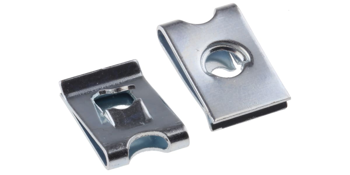 Product image for ZnPt steel self tapping captive nut,No.8
