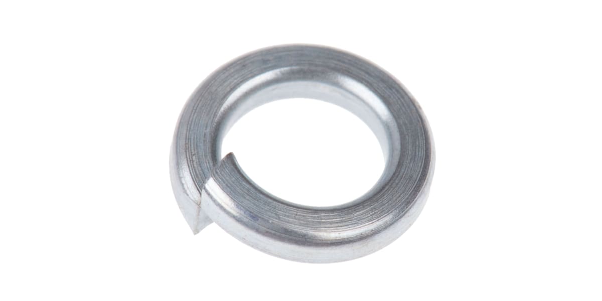 Product image for ZnPt steel 1 coil spring washer,M5