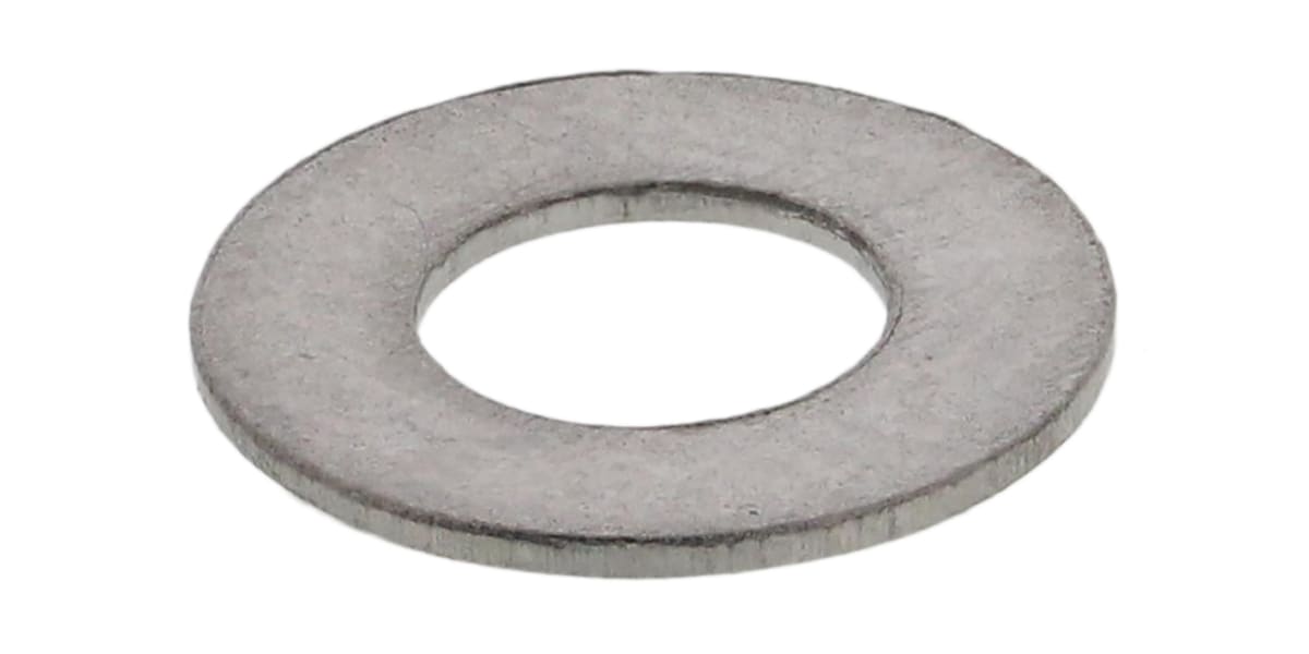 Stainless Steel Plain Washer, 1.25mm Thickness, M10 (Form B), A4 316