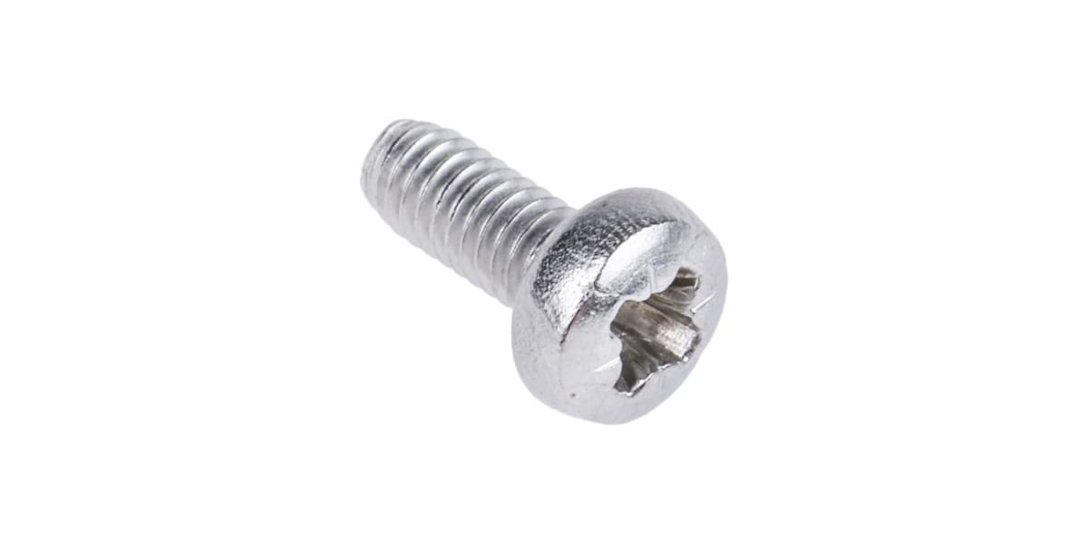 Product image for A2 s/steel cross pan head screw,M2.5x6mm