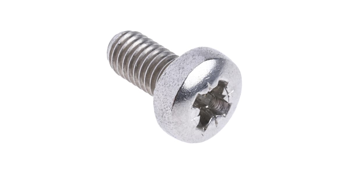 Product image for A2 s/steel cross pan head screw,M3x6mm