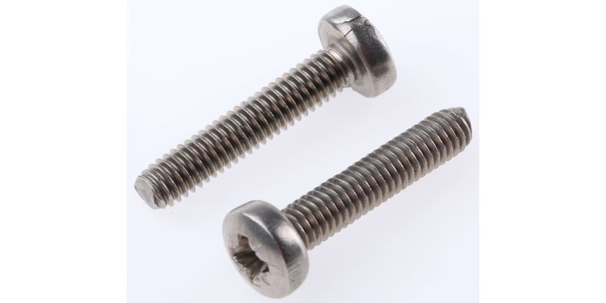 Product image for A2 s/steel cross pan head screw,M4x20mm