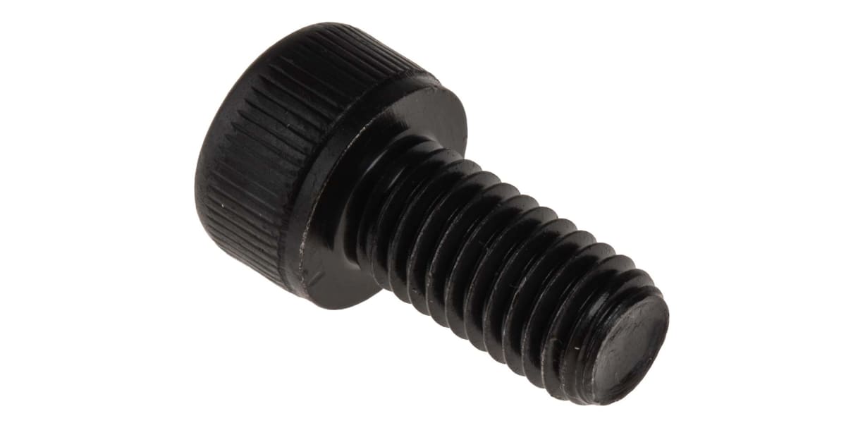 Product image for Blk steel hex skt cap head screw,M8x16mm