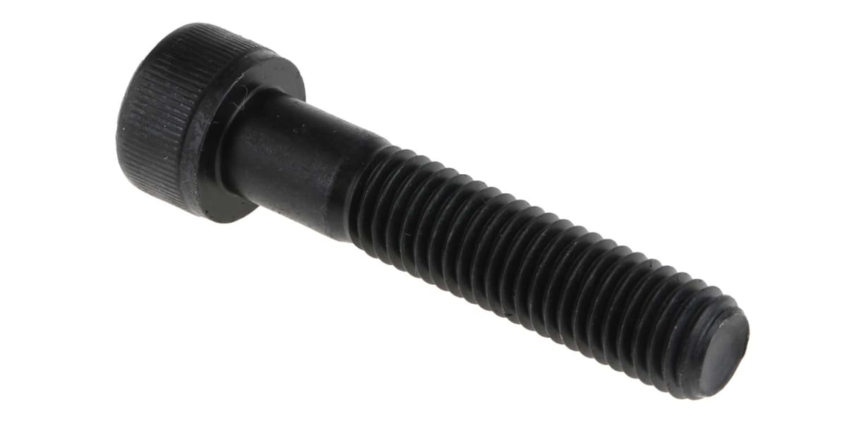 Product image for Blk steel hex skt caphead screw,M10x50mm