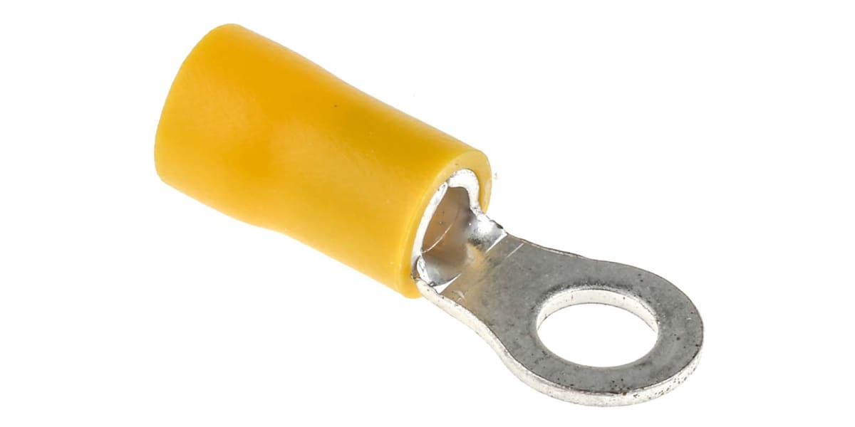 Product image for Yel M5 crimp ring terminal,2.5-6.5sq.mm