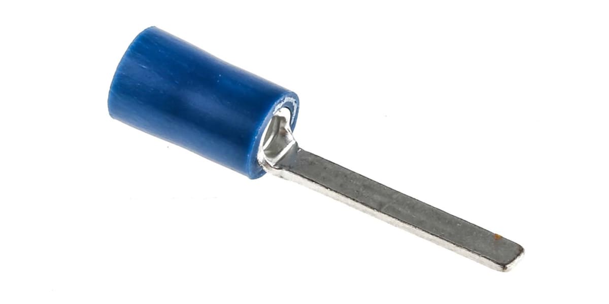 Product image for Blue crimp blade terminal,1.5-2.5sq.mm