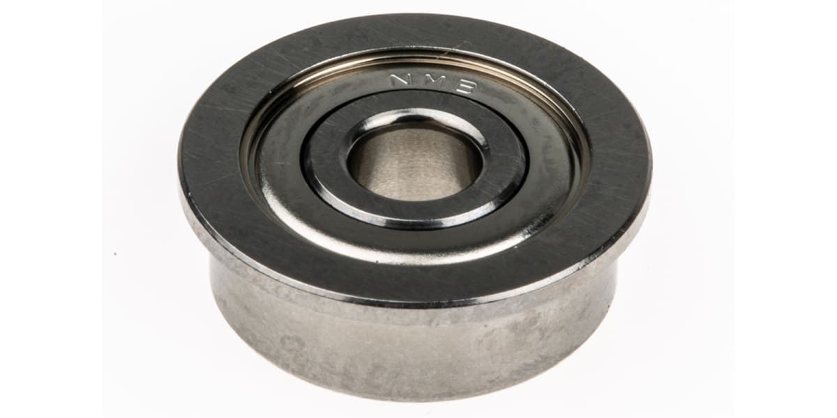 Product image for MINIATURE FLANGE BEARING,4 IDX13 ODX5WMM