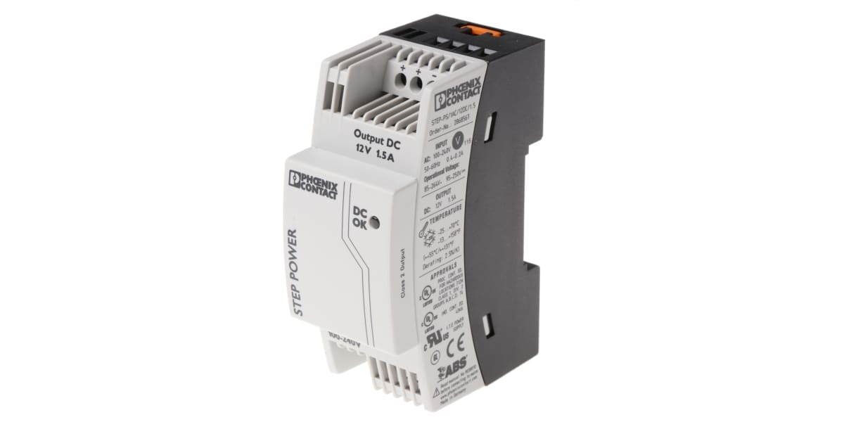 Product image for STEP-PS/1AC/12DC/1.5