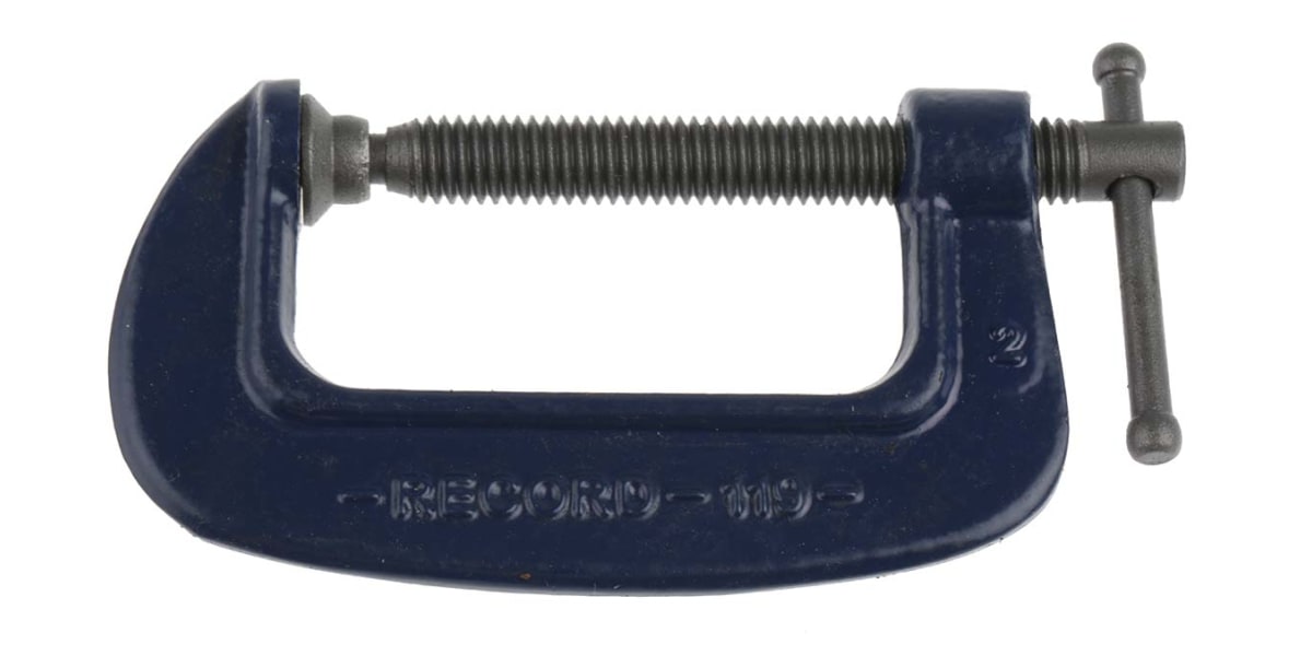 Product image for ENGINEERS G-CLAMP,2IN 25MM THROAT DEPTH