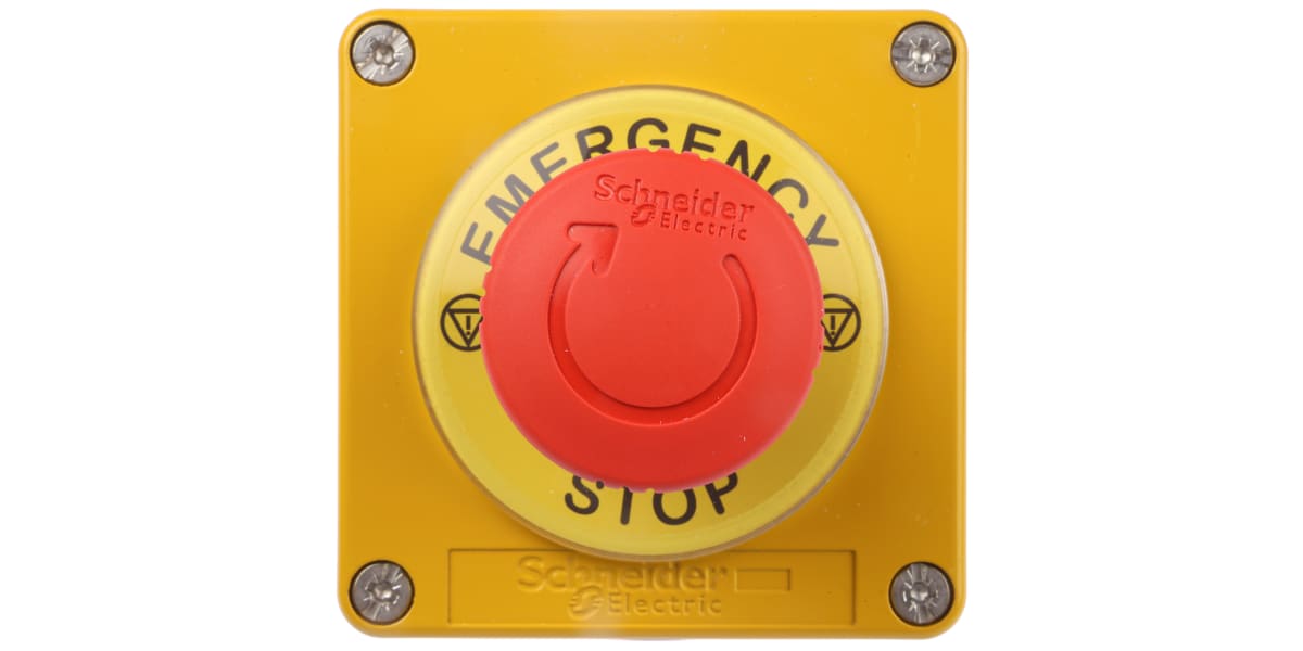 Product image for IP65 TURN RELEASE EMERGENCY STOP SWITCH