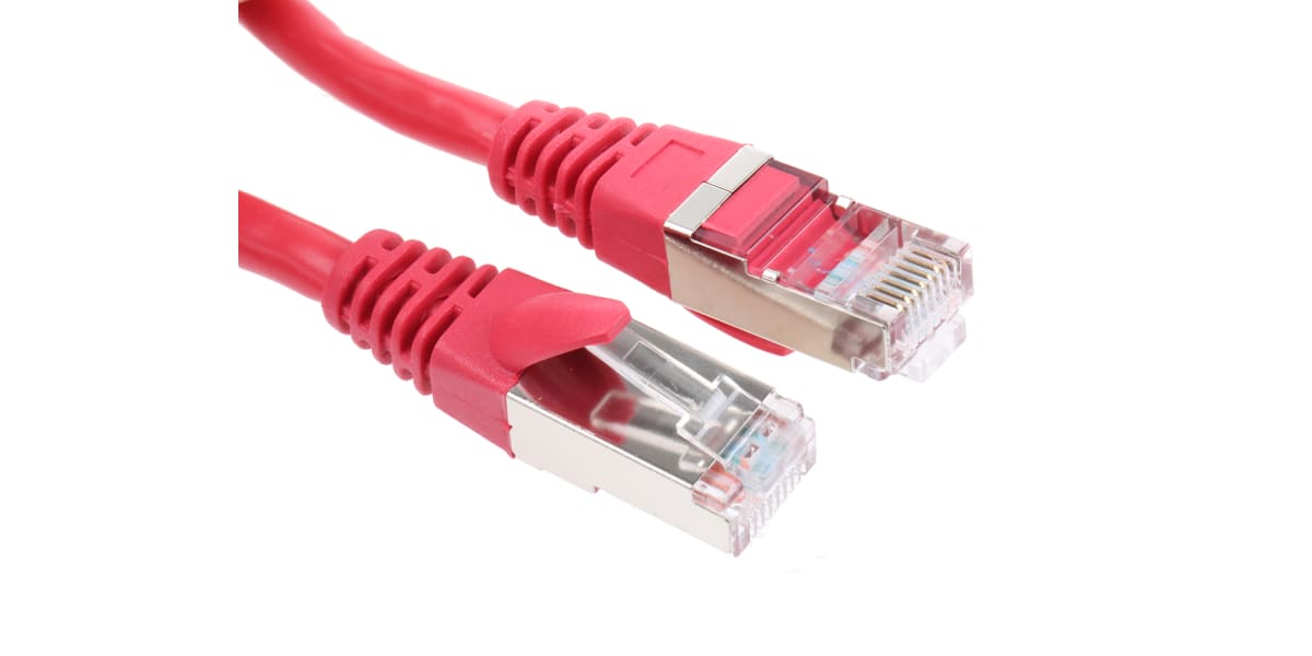 Product image for Patch cord Cat 5e FTP PVC 2m Red