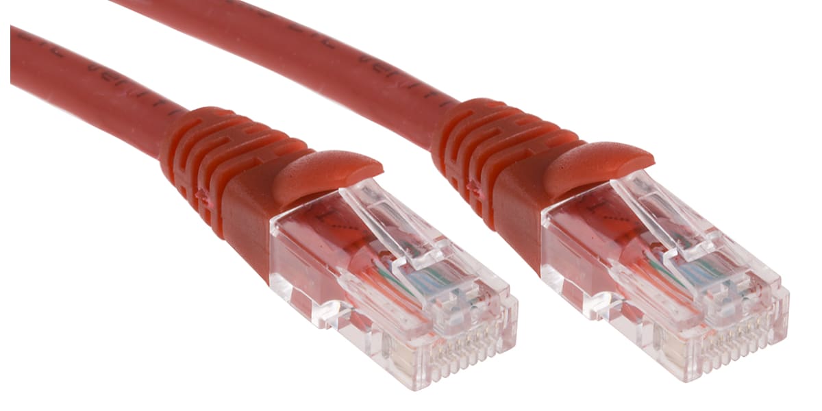 Product image for Patch cord Cat 5e UTP LSZH 1m Red