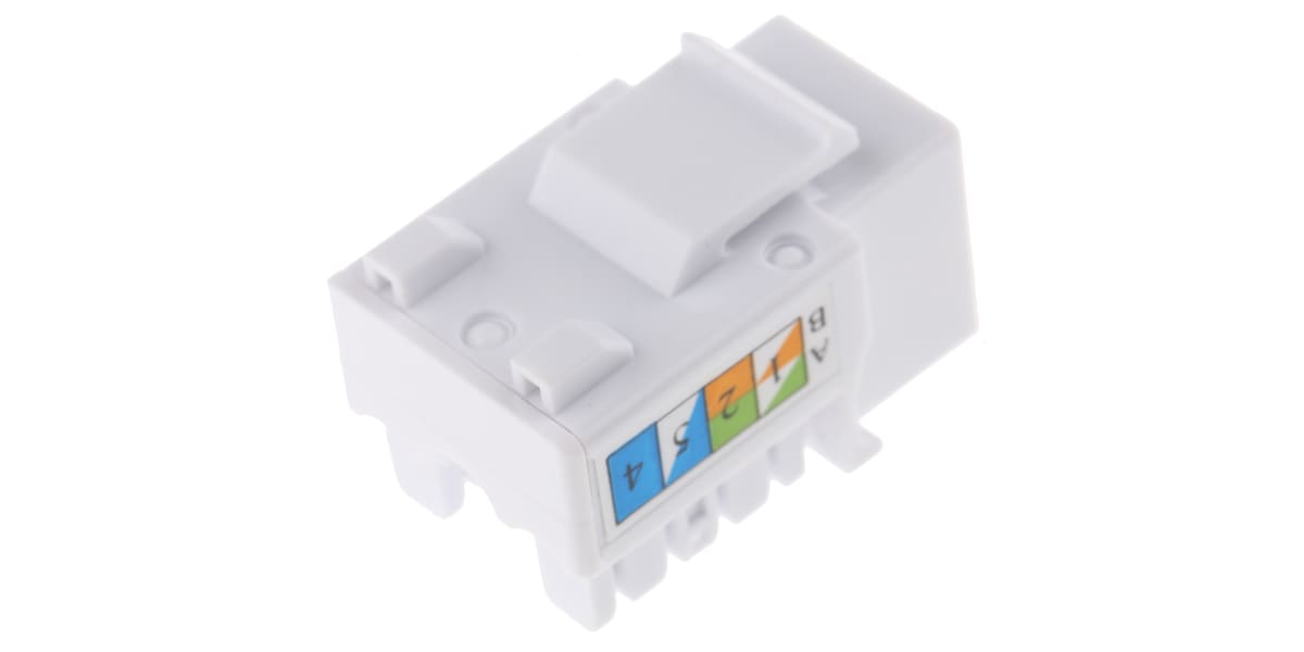 Product image for Jack Cat 6 UTP standard 90D-White