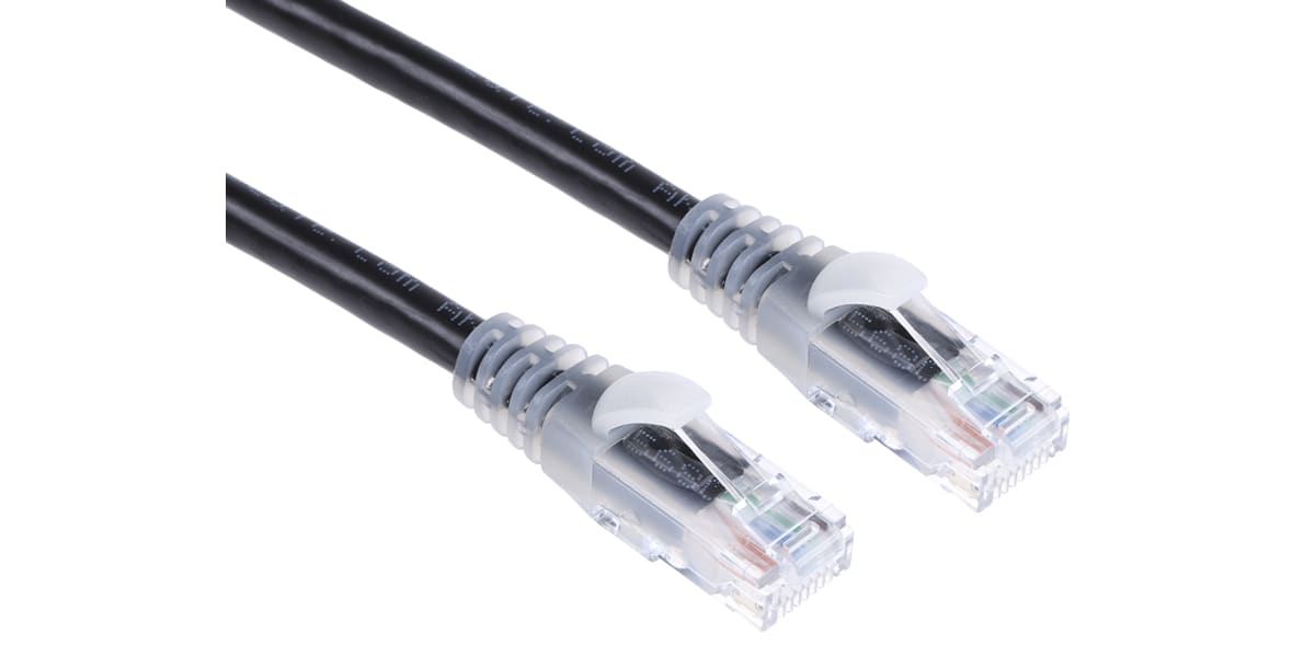 Product image for Patch cord Cat 6 UTP PVC 10m Black