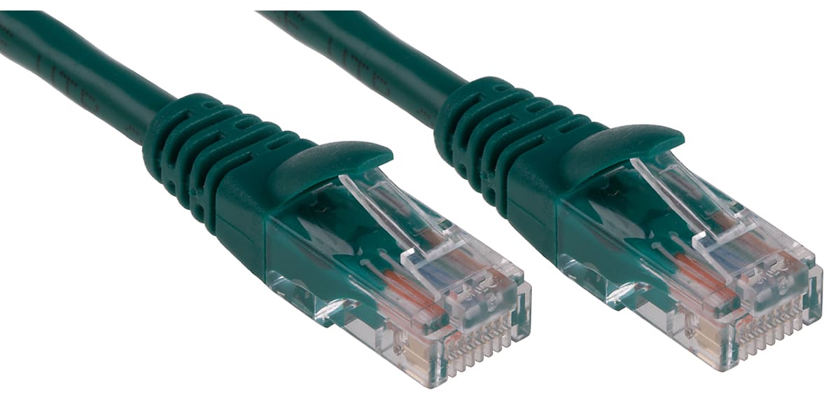 Product image for Patch cord Cat 5e UTP PVC 10m Green