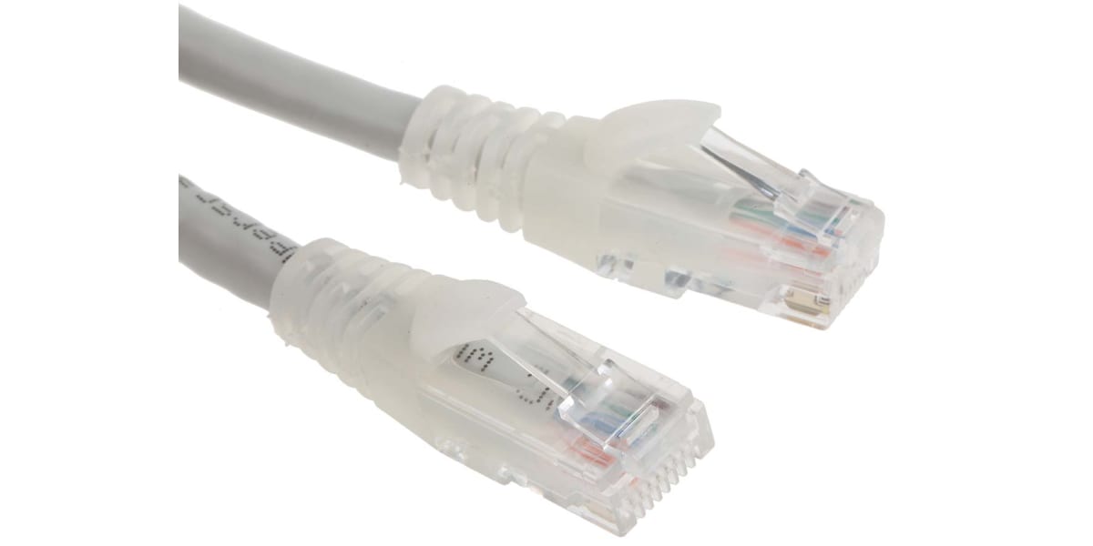 Product image for Patch cord Cat 6 UTP PVC 1m Grey
